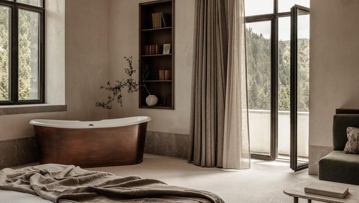 Bekas rumah sakit diubah jadi hotel mewah/Ana Santl via Dezeen