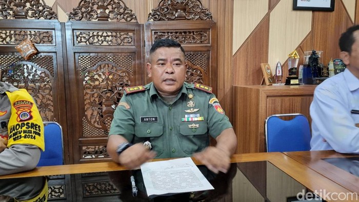 Dandim 0730/Gunungkidul, Letkol Kav. Anton Wahyudo, Rabu (31/1/2024).
