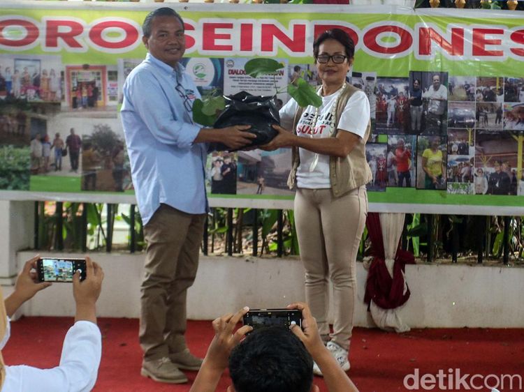 Deklarasi 02, Relawan Gesira Bawa Tanaman Koro