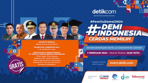 #DemiIndonesia Cerdas Memilih di Denpasar, Bali.