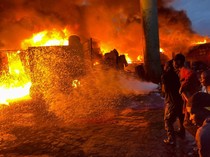 Potret Depo Minyak di Kenya Terbakar Hebat