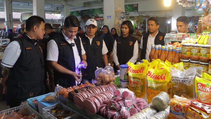 Foto: Jajaran Satreskrim cek sembako dan antisipasi upal jelang pemilu (Istimewa)