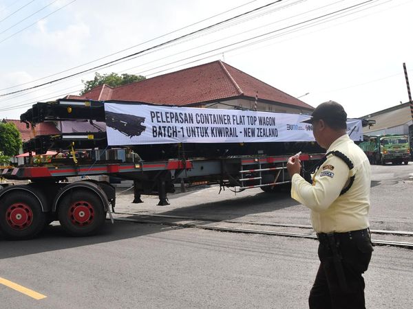 Gerbong Kereta Made in Madiun Diekspor ke Australia