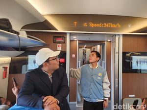 Gibran Seusai Jajal Whoosh: Idealnya Disambung Sampai Surabaya