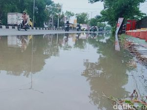 Jalur Jogja-Solo dekat Proyek Tol Sempat Kebanjiran, Ini Penjelasan Kontraktor
