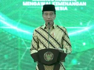 Saat Presiden Jokowi Banggakan Kiai, Bu Nyai dan Para Santri