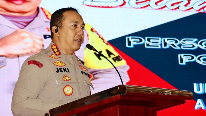 Kapolresta Pekanbaru Kombes Jeki Rahmat. (Dok Polresta Pekanbaru)