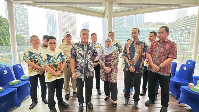 Kerja Sama PAM Jaya dan TransJakarta