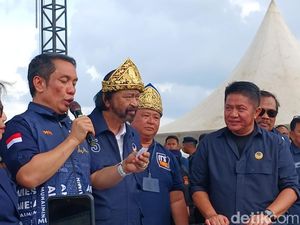Kampanye di Palembang, Surya Paloh: Kalah Menang Itu Urusan Nomor 2