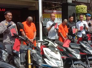 3 Orang Komplotan Pelaku Curanmor 50 TKP di Kota Malang Digulung