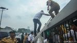 Penampakan Macet Imbas Demo Apdesi, Kendaraan Sempat Diputar Balik