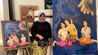 Melihat Karya Seni Peranakan yang Gaungkan Kebhinekaan Budaya
