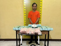 Pemotor di Medan Ditangkap Bawa Narkoba, 28 Kg Sabu-14 Ribu Ekstasi Disita
