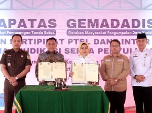 Dapat Kuota 46.500 Bidang Tanah, Pemkab Serang Kawal Program PTSL