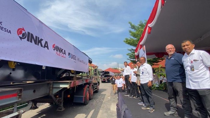 PT INKA lepas ekspor KA ke Selandia Baru