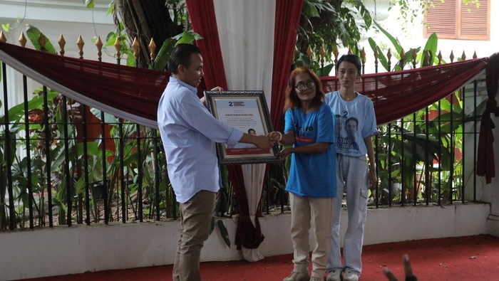 Relawan Pemuda Pemudi dukung Prabowo (Firda/detikcom)