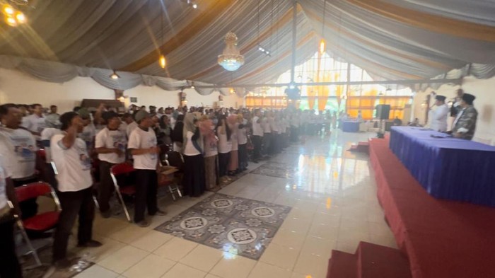 relawan prabowo gibran di gresik
