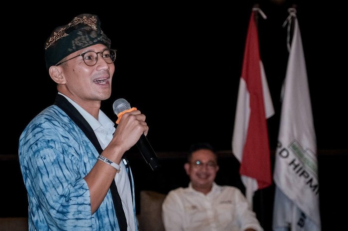 Sandiaga di Bali