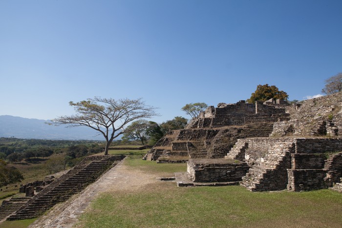Situs Maya Tonina di Meksiko