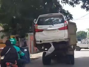 Heboh Truk Sampah Angkut Minibus di Tamalate, Pemkot Makassar Selidiki