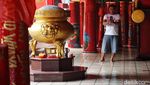 Vihara Bahtera Bakti Jakarta Utara Tergenang, Begini Penampakannya