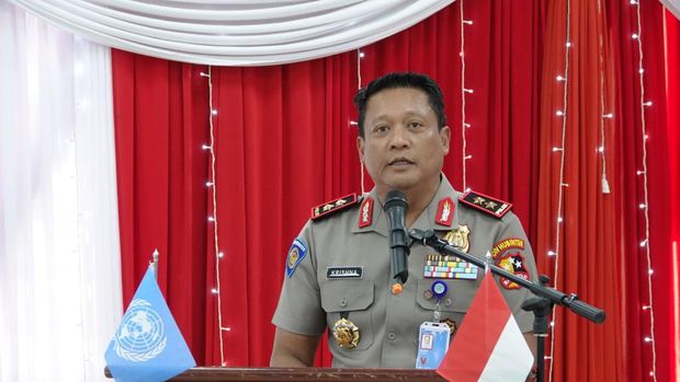 33 personel Polri yang bertugas sebagai Individual Police Officer (IPO) pada misi perdamaian United Nation Missionin South Sudan (UNMISS) meraih penghargaan.