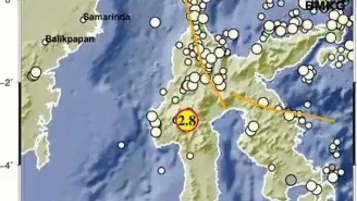 Gempa bumi berkekuatan magnitudo (M) 2,8 mengguncang Kabupaten Tana Toraja, Sulawesi Selatan (Sulsel).
