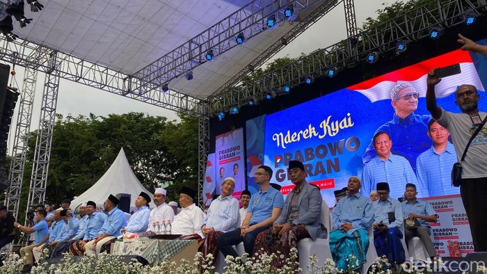 Deklarasi Gus Ali Prabowo-Gibran di Sidoarjo