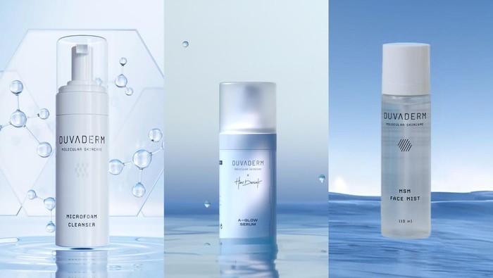 Peluncuran Duvaderm Molecular Skincare di Hermitage, Jakarta Pusat.