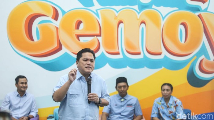 Erick Thohir Bakar Semangat Relawan untuk Mengawal Pemilu 2024