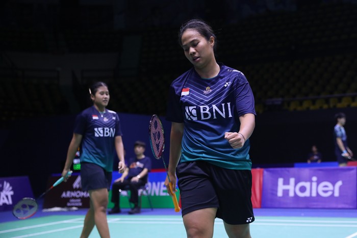 Ganda putri Indonesia Febi Setianingrum/Jesita Putri Miantoro di Thailand Masters 2024