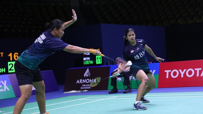 Ganda putri Indonesia Febi Setianingrum/Jesita Putri Miantoro di Thailand Masters 2024
