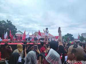 Ganjar Ngaku Merasakan Gelombang Kemenangan Satu Putaran di Manado