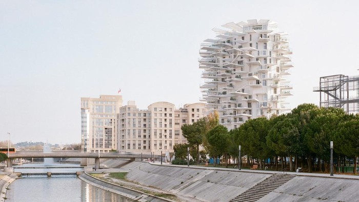 gedung mirip pohon/Cyrille Weiner via Dezeen