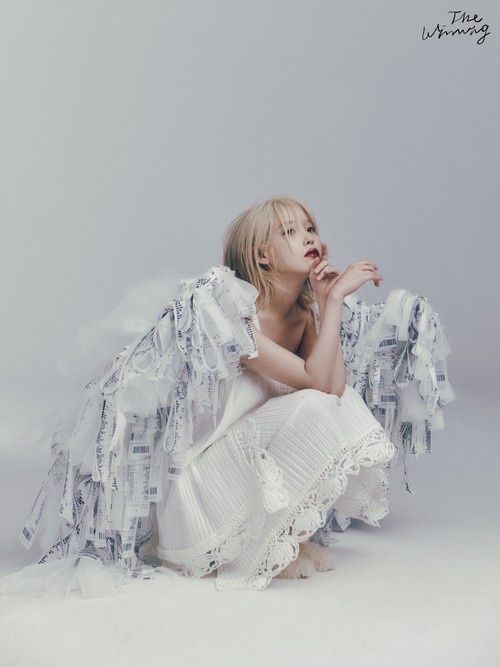 Foto IU untuk album mini (EP) The Winning.