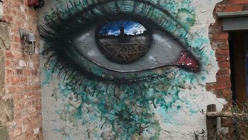 Seni Jalanan Ini Terlihat Sangat Keren Foto: Reddit via Boredpanda