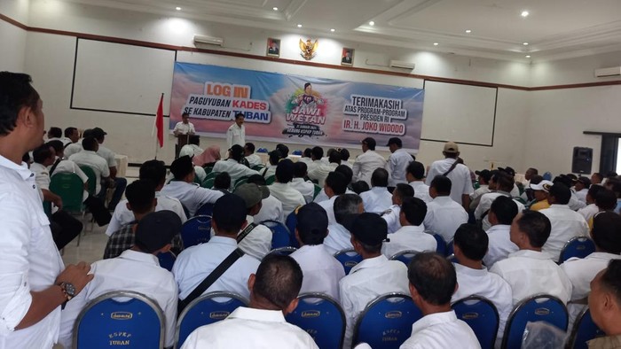 kepala desa di Tuban log in relawan Jawi Wetan