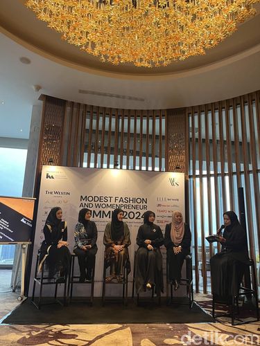 Konferensi pers Modest Fashion & Womenpreneur Summit (MFWS) 2024 di The Westin Jakarta (1/2/2024)