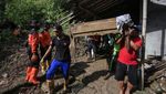 Longsor Timbun Dua Rumah di Gunungkidul