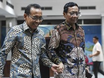 Foto: Mahfud Md Resmi Mengundurkan Diri dari Menko Polhukam