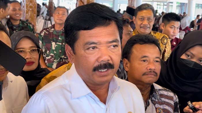Menteri Agraria dan Tata Ruang/Badan Pertanahan Nasional Marsekal TNI (Purn) Hadi Tjahjanto