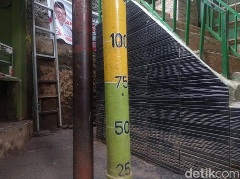 Banjir di Kebon Pala, Jatinegara, Jakarta Timur sudah surut pada Kamis (1/2/2024).