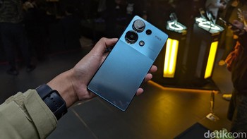 Di Indonesia, Poco M6 Pro hadir dalam konfigurasi 8/256GB dengan harga SRP Rp 2.999.000 dan harga perkenalan Rp 2.799.000. Foto: Virgina Maulita Putri/detikINET