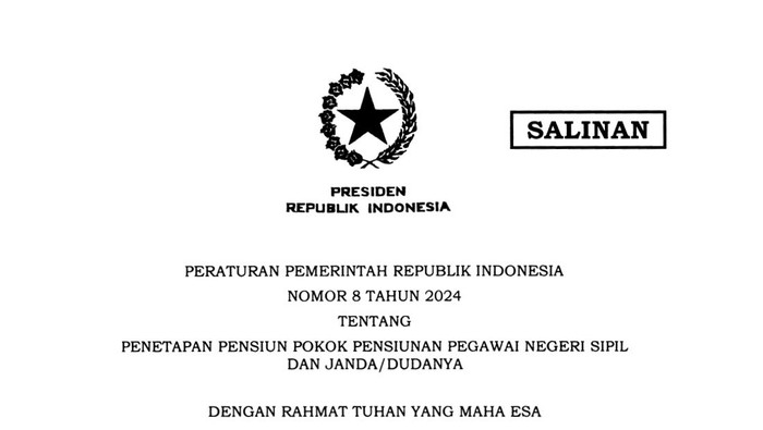 PP Nomor 8 Tahun 2024
