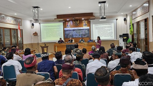 Rapat koordinasi program ekspansi pembentukan Tirisa di Gedung Praja Mandala, Kantor Bupati Klungkung, Kamis (1/2/2024).