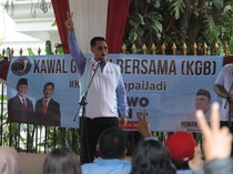 Relawan Kawal Gibran Bersama Dukung Paslon 02