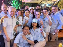 Prabowo Bicara Masa Depan RI di Reuni Akbar Relawan Rabu Biru Indonesia
