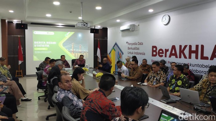 Rilis BPS terkait 4 daerah di Sumsel alami deflasi.