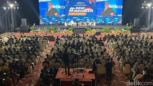 Seruan #PemiluDamai2024 dari acara #DemiIndonesia Cerdas Memiliih di Denpasar, Bali.