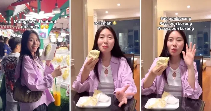 TikToker Korea Ini Sebut Durian Malaysia Lebih Enak dari Durian Thailand